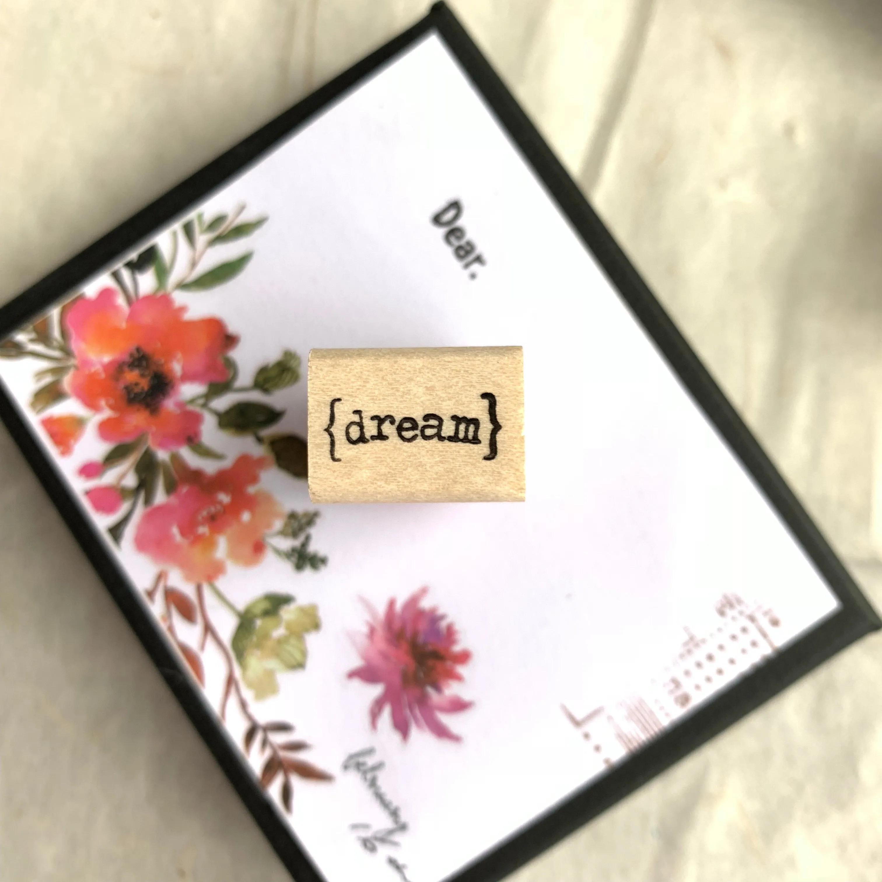 CatslifePress Rubber Stamp - dream/love yourself series