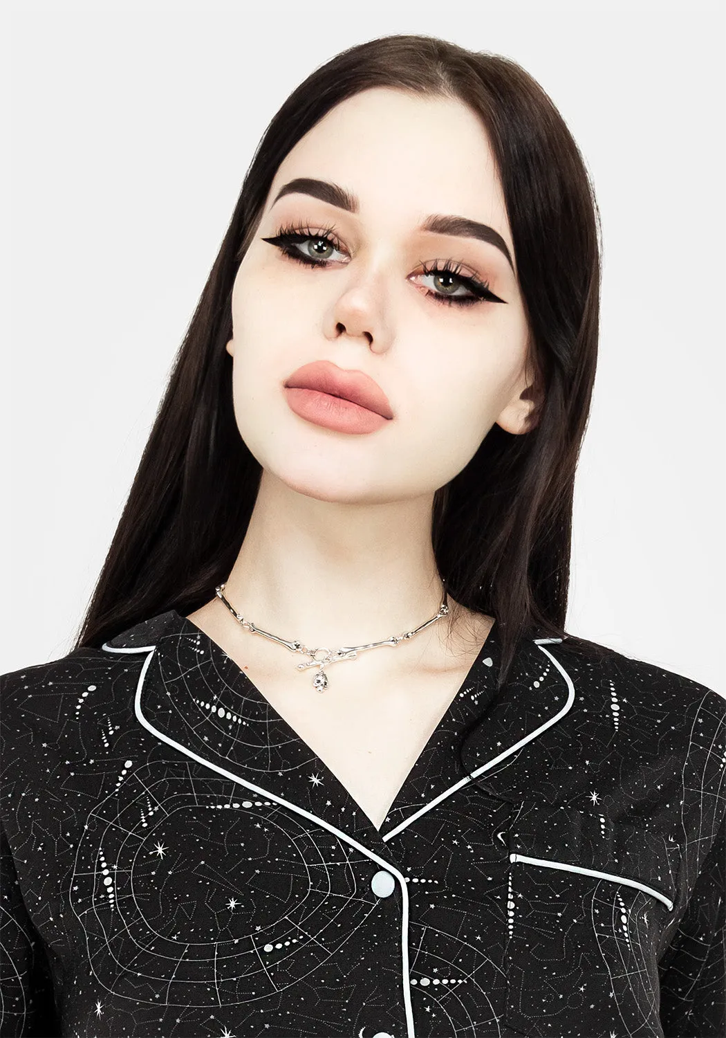 Celestial Pyjama Shirt Top