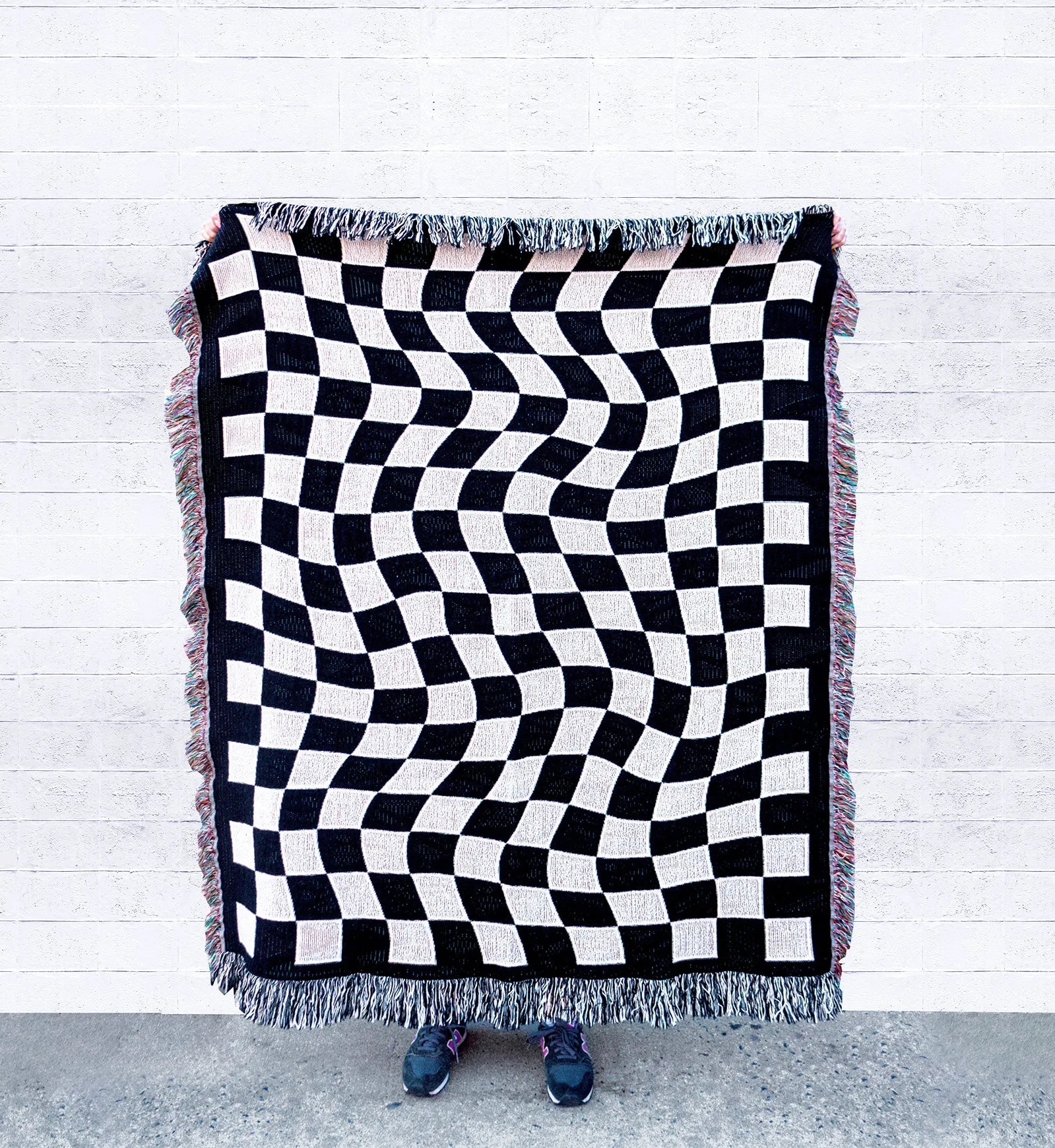 Check Me Out Woven Blanket