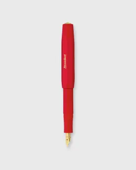 Classic Sport Fountain Pen in Red