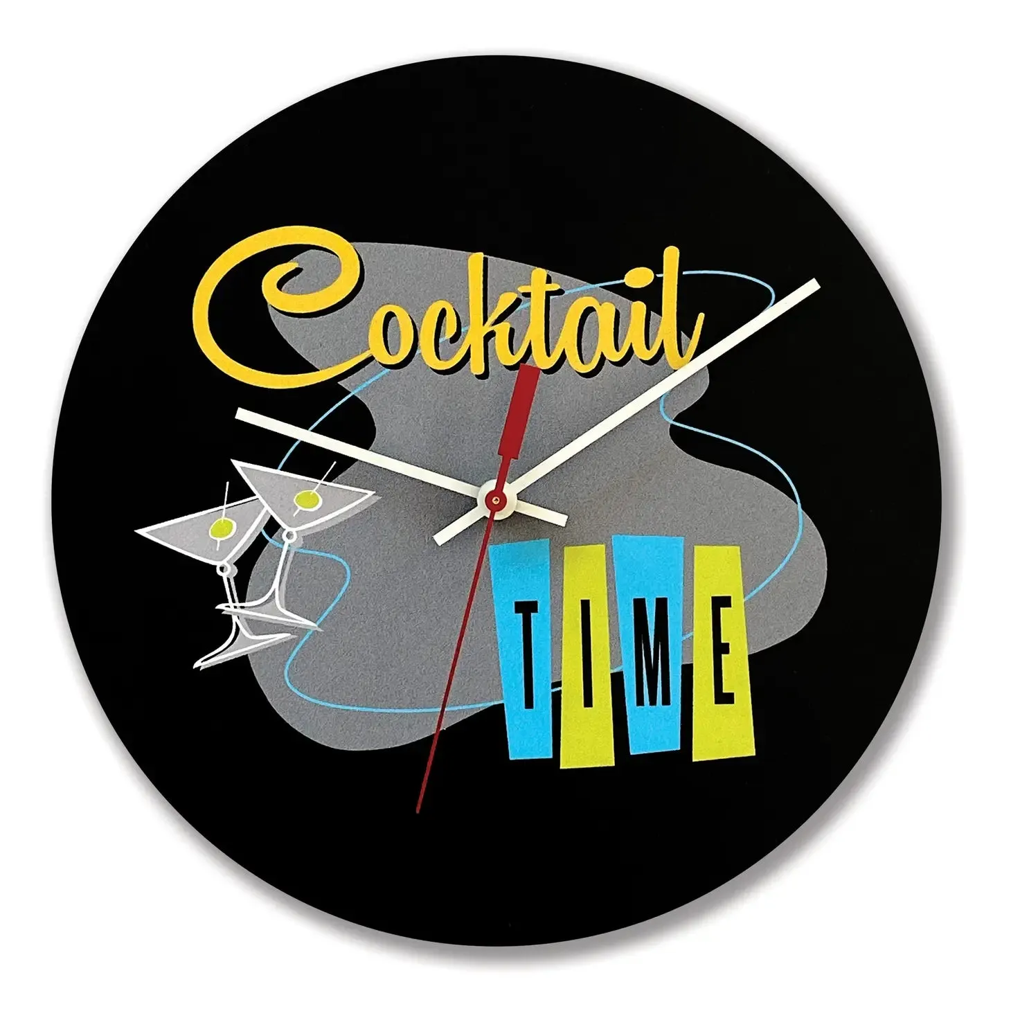 Cocktail Time Clock