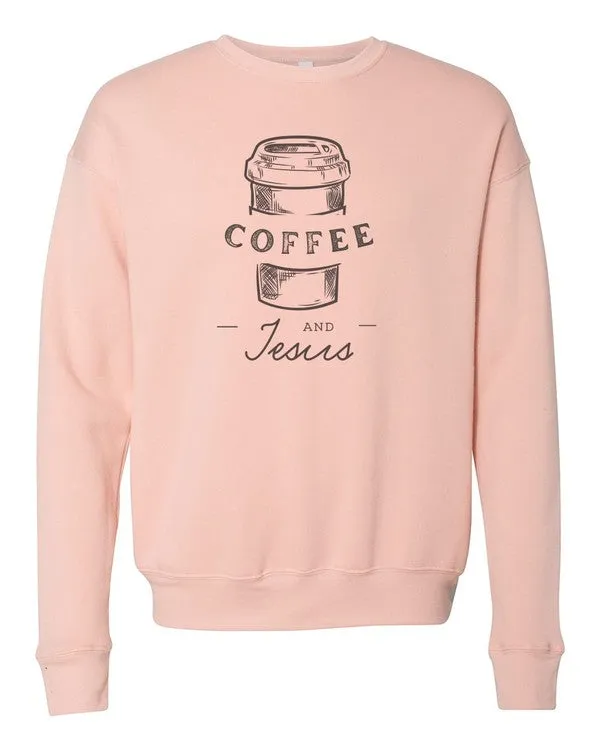 Coffee and Jesus Crewneck Sweatshirt