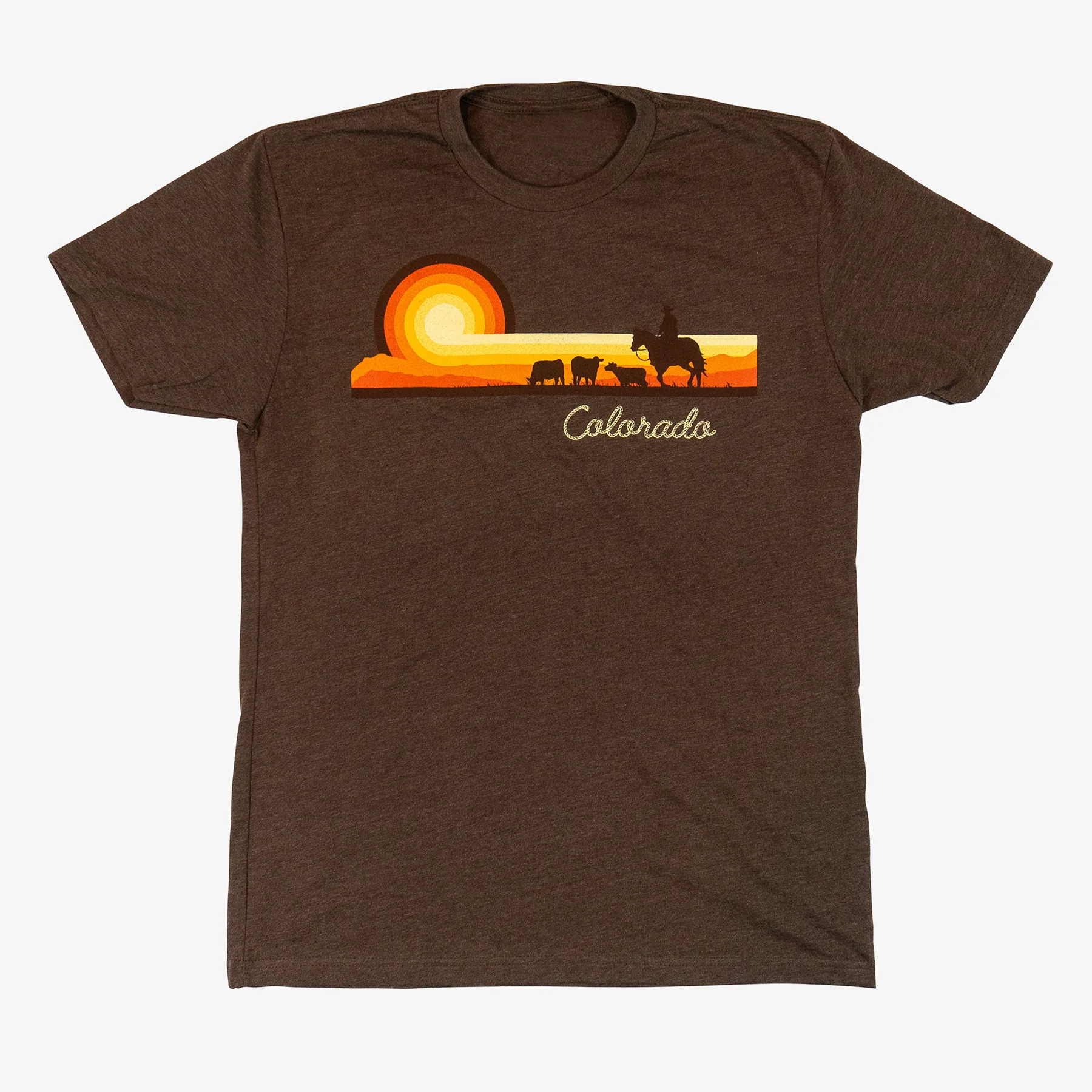 Colorado Western Sunset T-Shirt