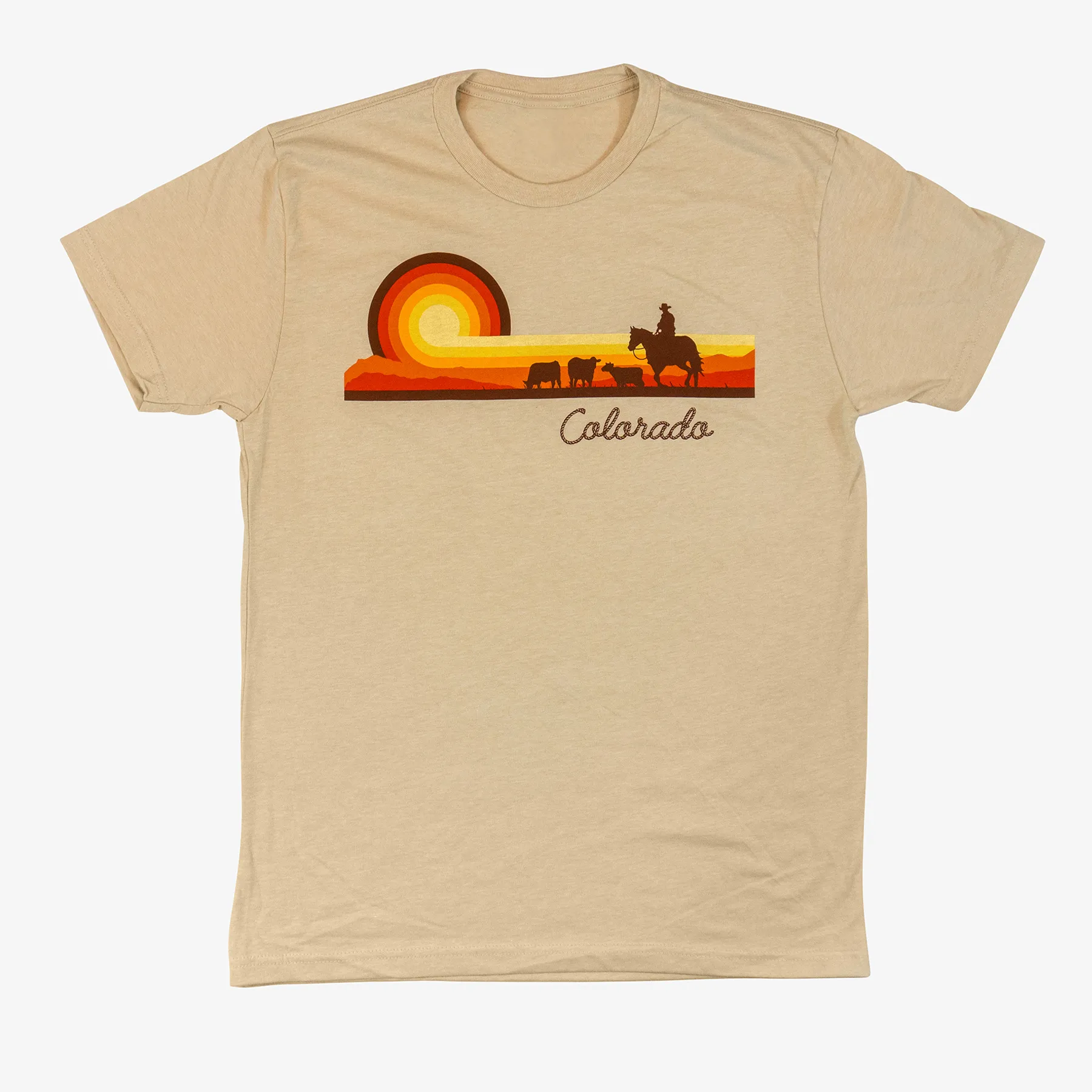 Colorado Western Sunset T-Shirt