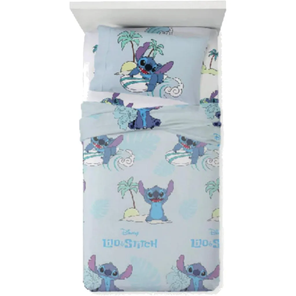 Completo Letto Singolo Novia Lilo e Stich Azzurro