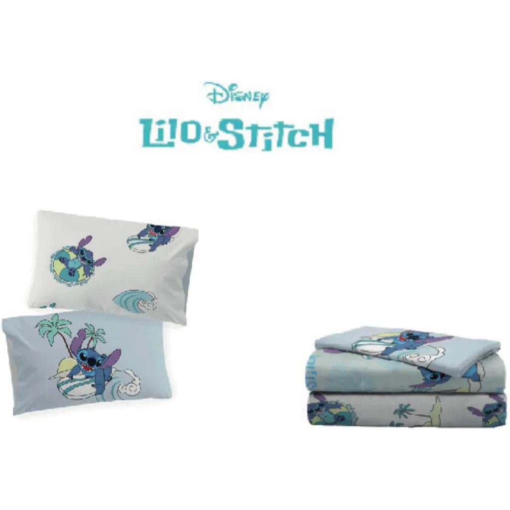 Completo Letto Singolo Novia Lilo e Stich Azzurro