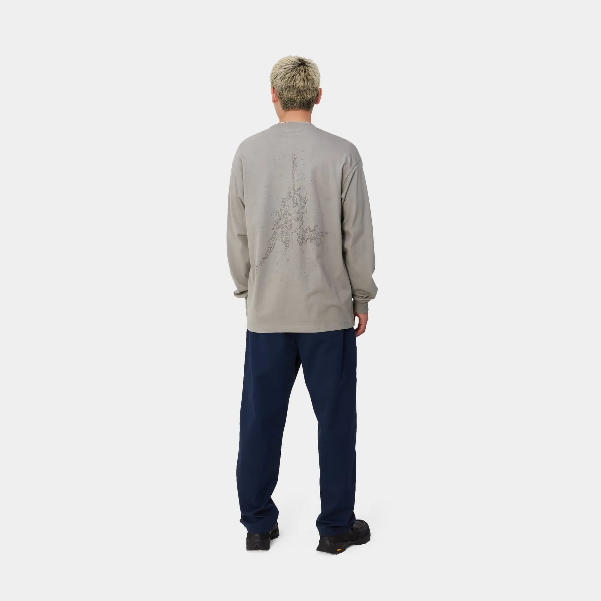 Coordinate Long Sleeve T-Shirt | Misty Grey