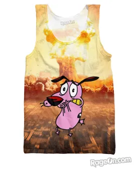 Courage the Cowardly Dog Tank Top