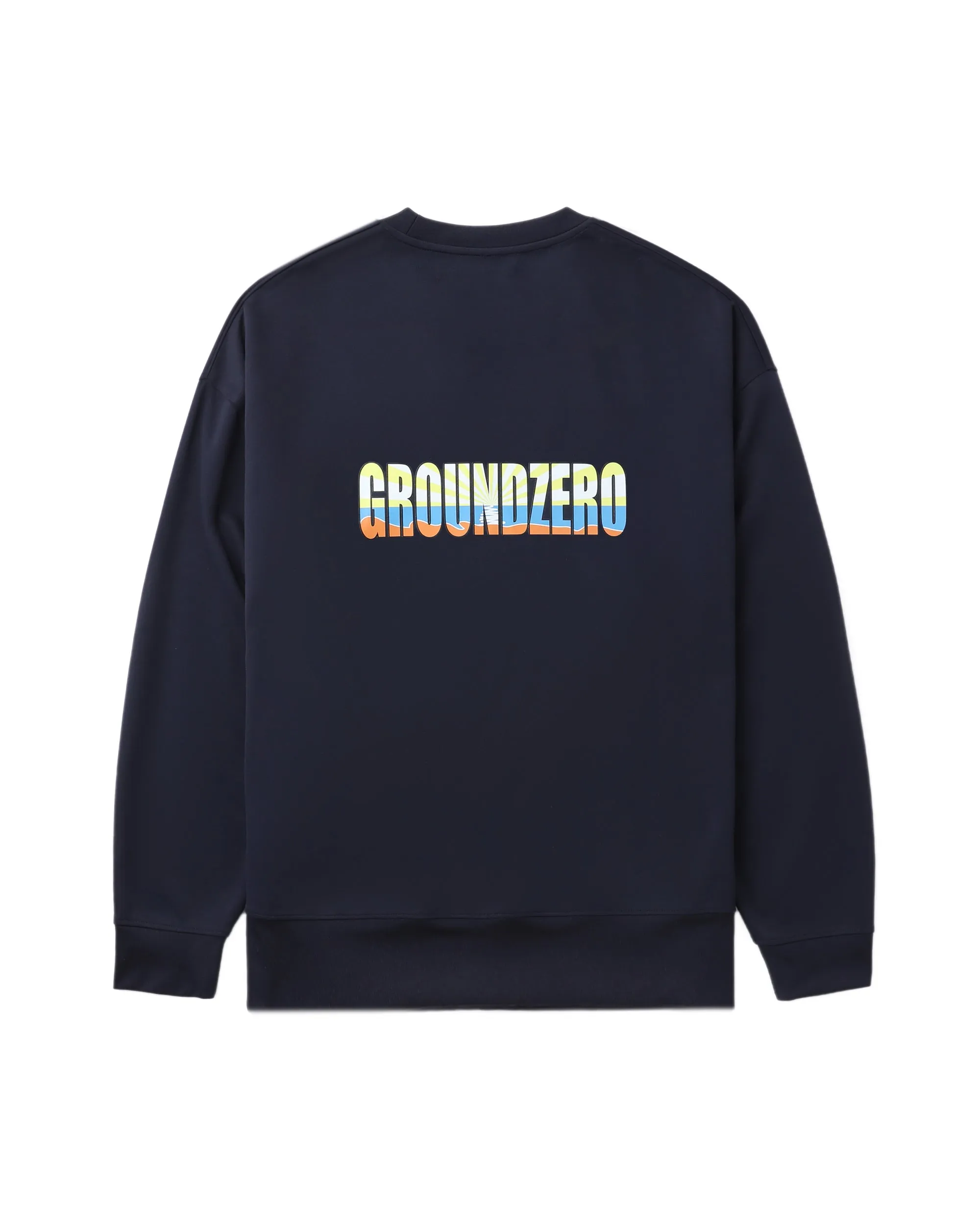 Crew Neck Logo Long Sleeve T-shirt