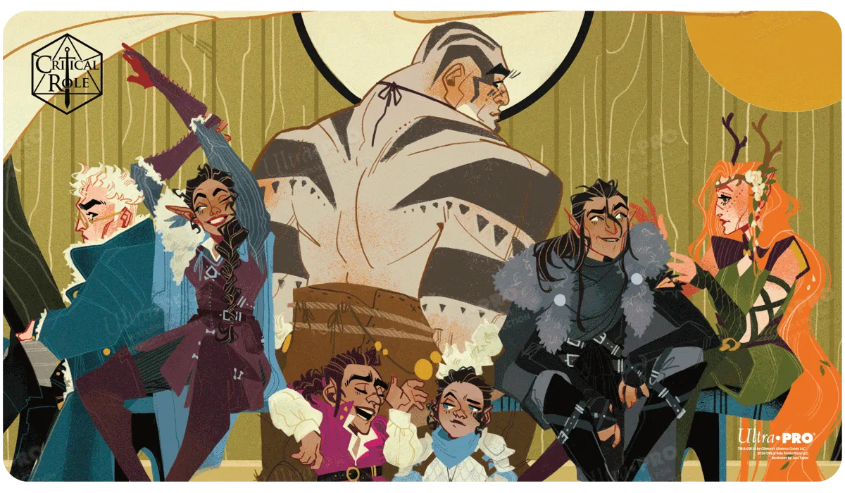 Critical Role PoD Stitched Edge Playmat - Cover of Vox Machina Origins III #2