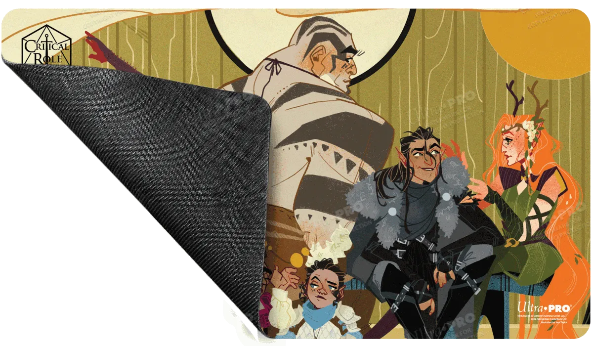 Critical Role PoD Stitched Edge Playmat - Cover of Vox Machina Origins III #2