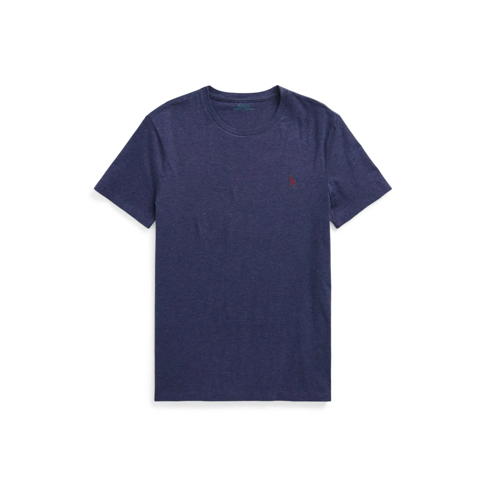 Custom Slim Fit Jersey Crewneck T-Shirt - Spring Navy Heather