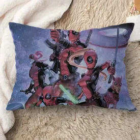 Deadpool Clan Rectangle Pillow