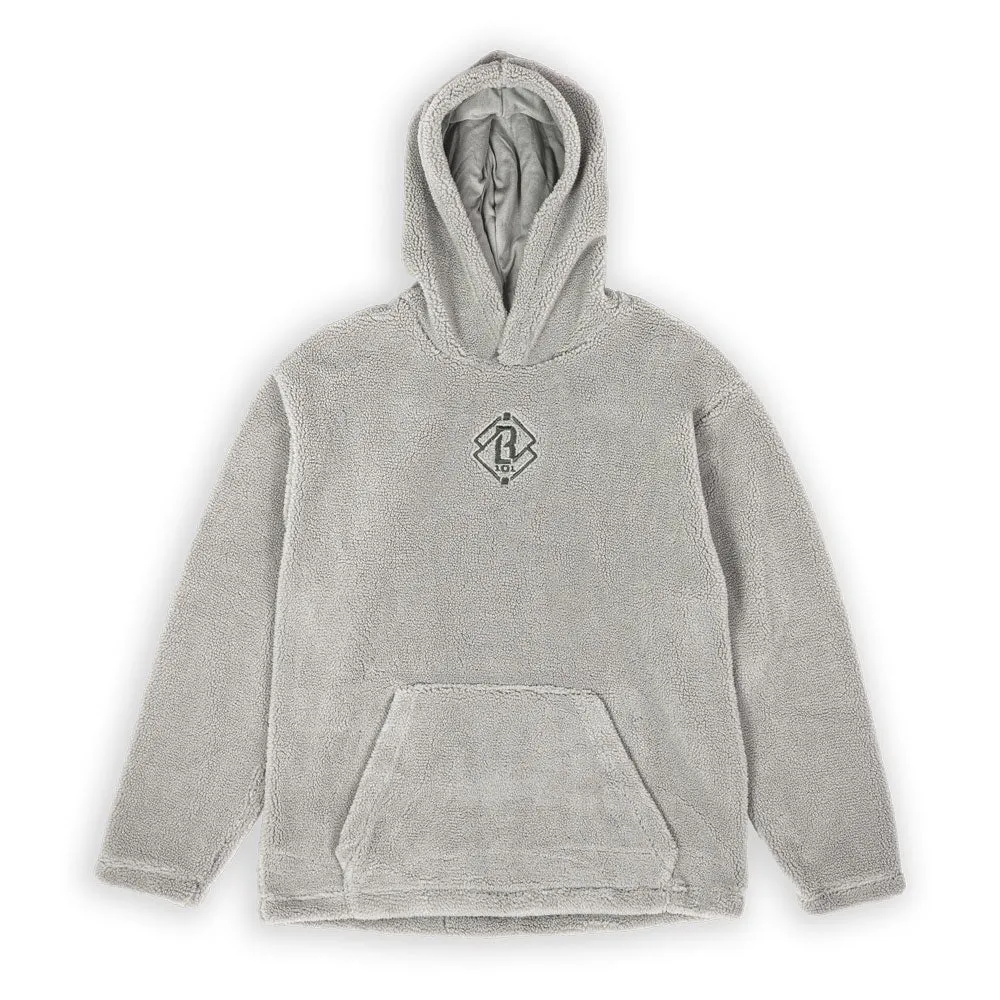 Diamond Youth Sherpa Hoodie - Stone