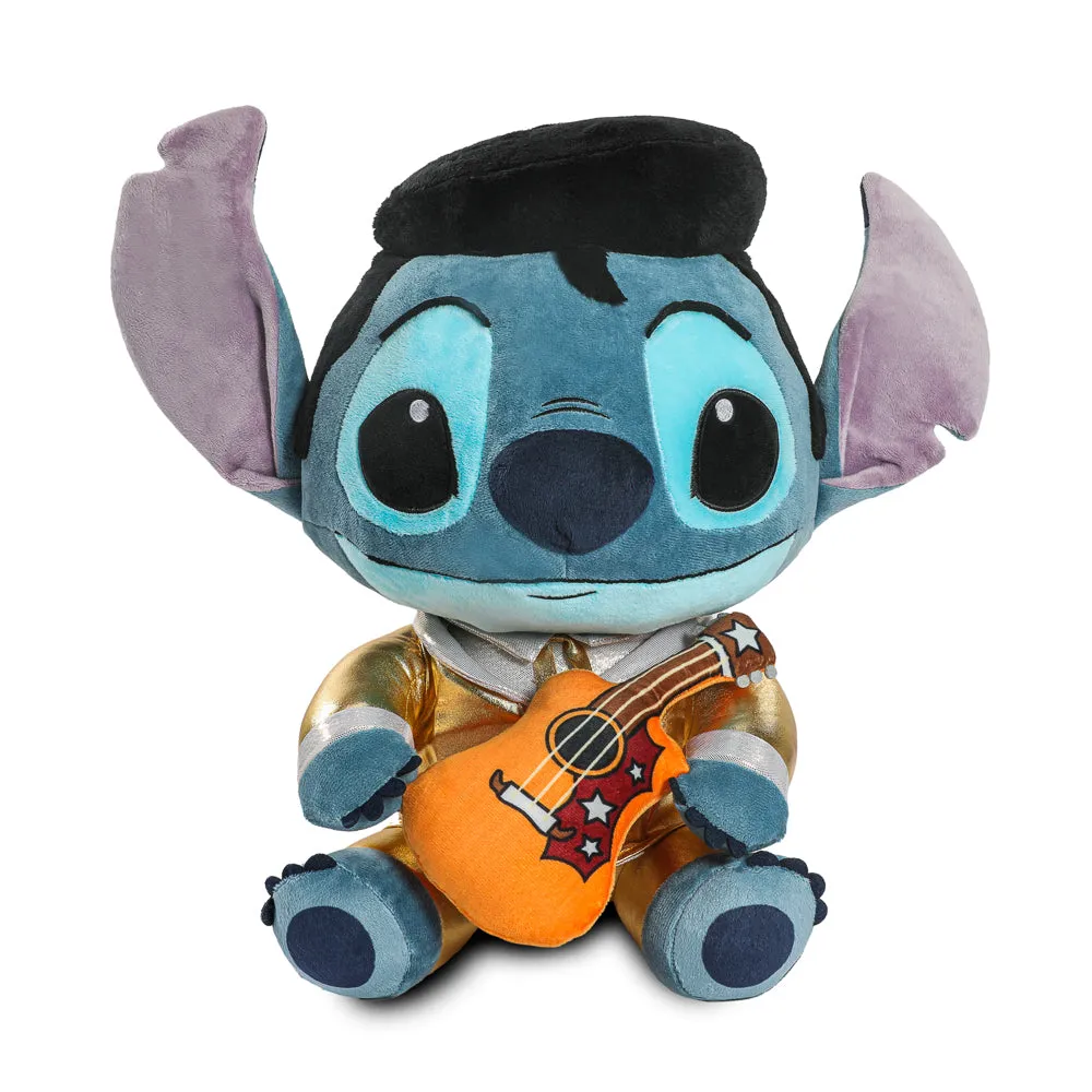 Disney Stitch Inspired By Elvis Gold Suit HugMe Vibrating Plush