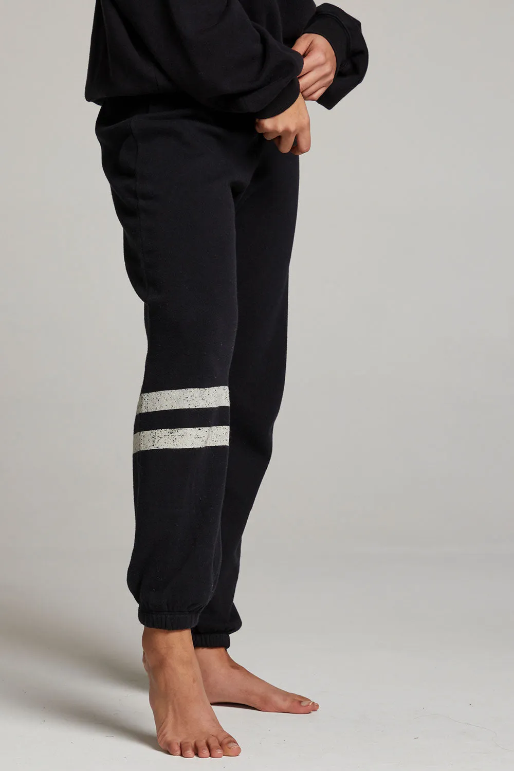 Distressed Bolt Sweatpant