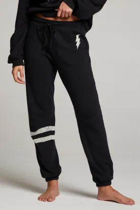 Distressed Bolt Sweatpant