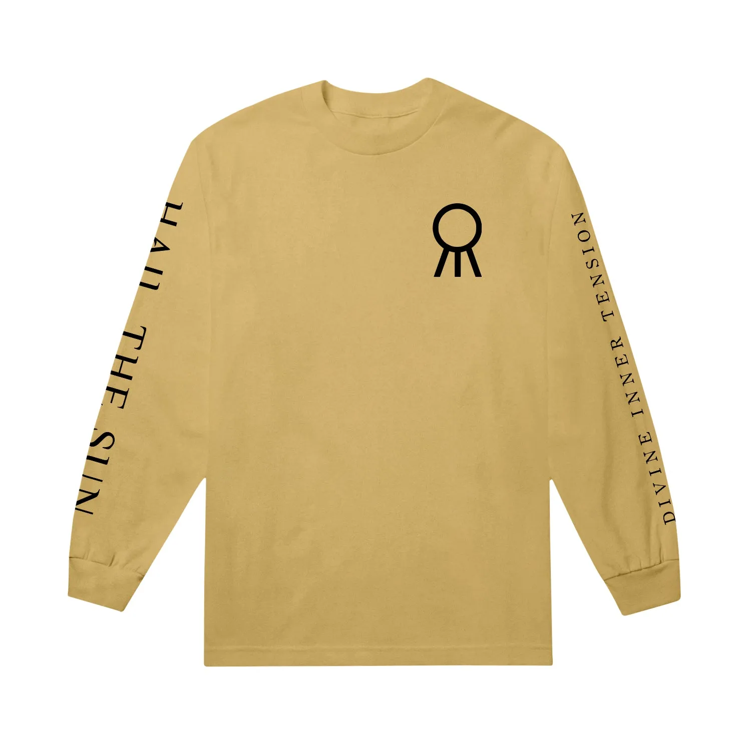 Divine Inner Tension (Tentacle) • Mustard • Long-Sleeve T-Shirt