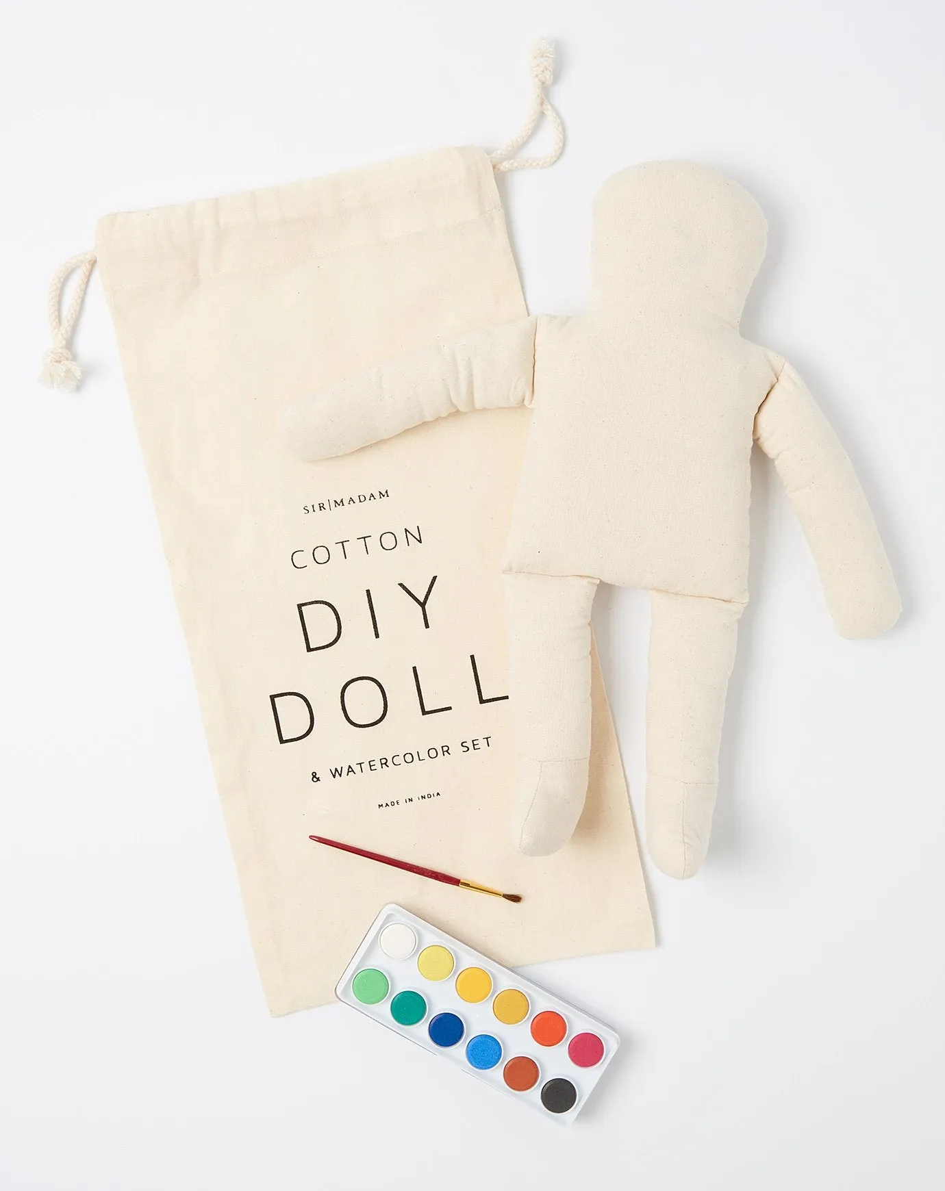 DIY Doll and Water Color Set