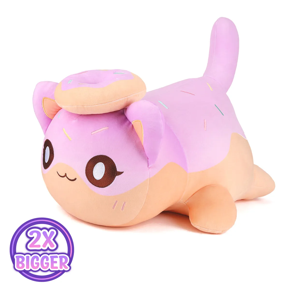 Donut Cat Pillow Plush