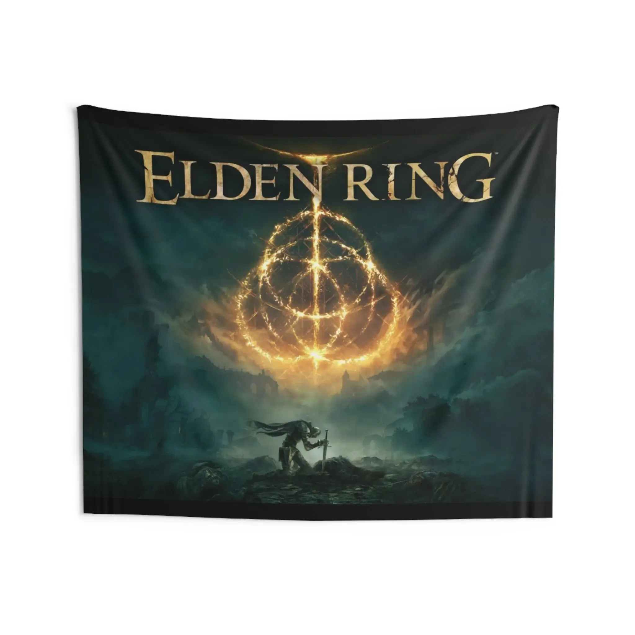 Elden Ring Game Logo Indoor Wall Tapestries