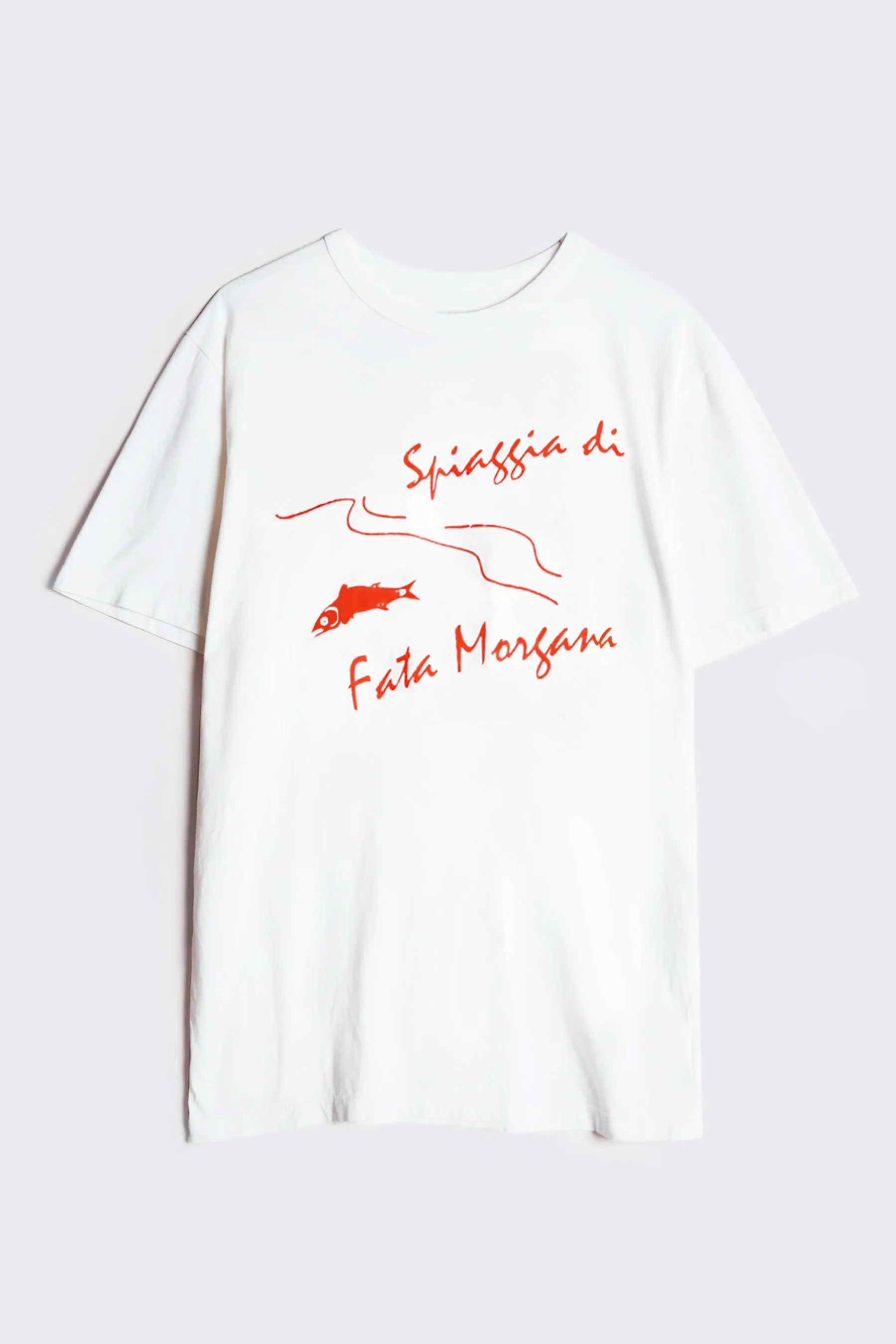 Fata Morgana Men's Tee Red Print