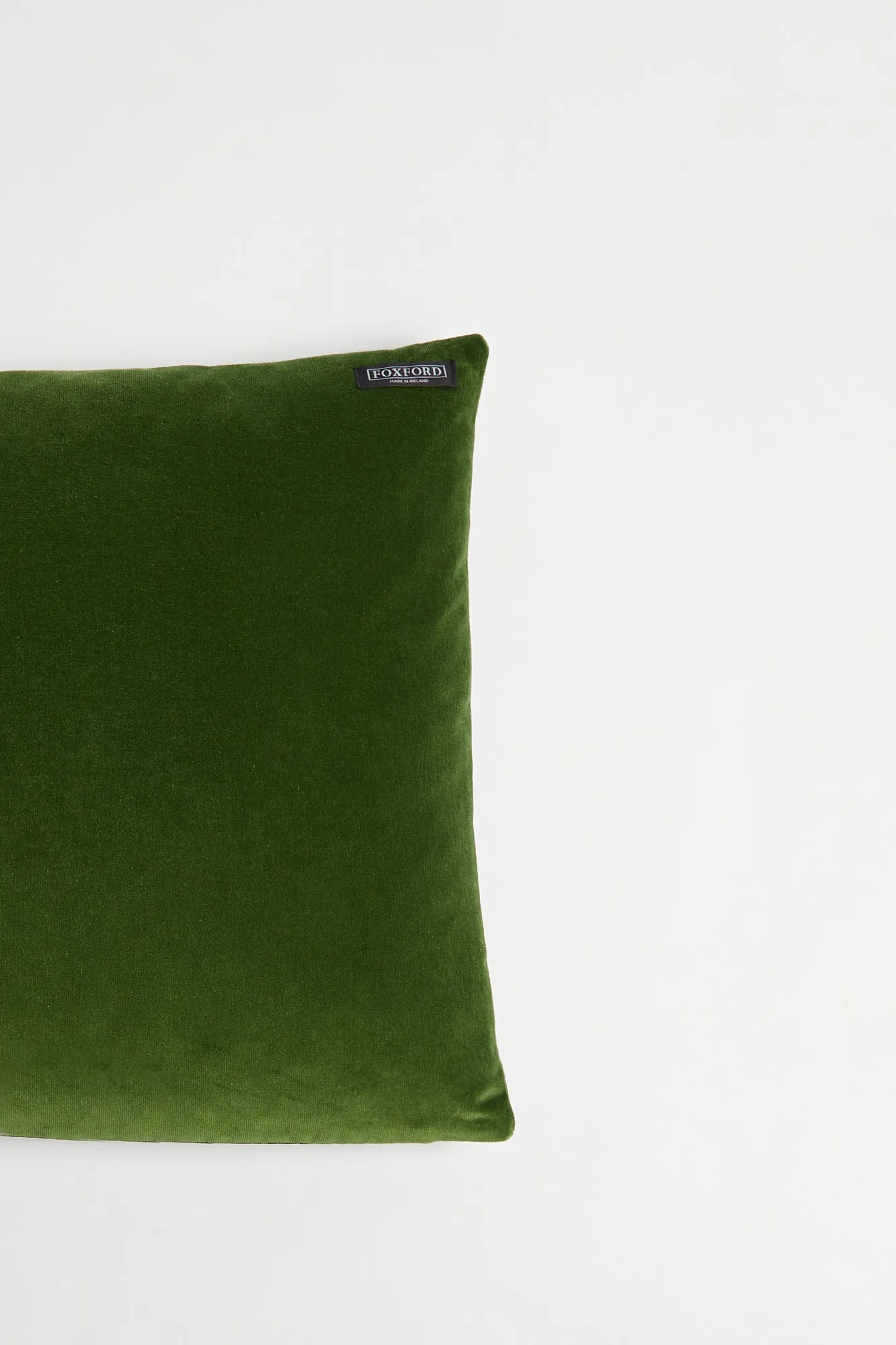 Foxford Ivy Velvet Cushion 24"