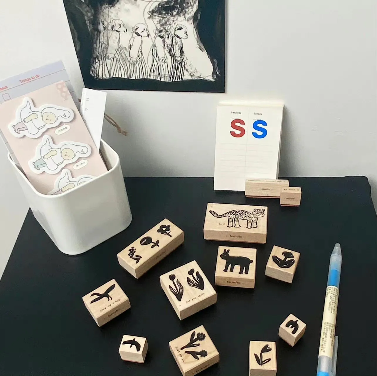 FStudio Rubber Stamp - Then I Fly Again