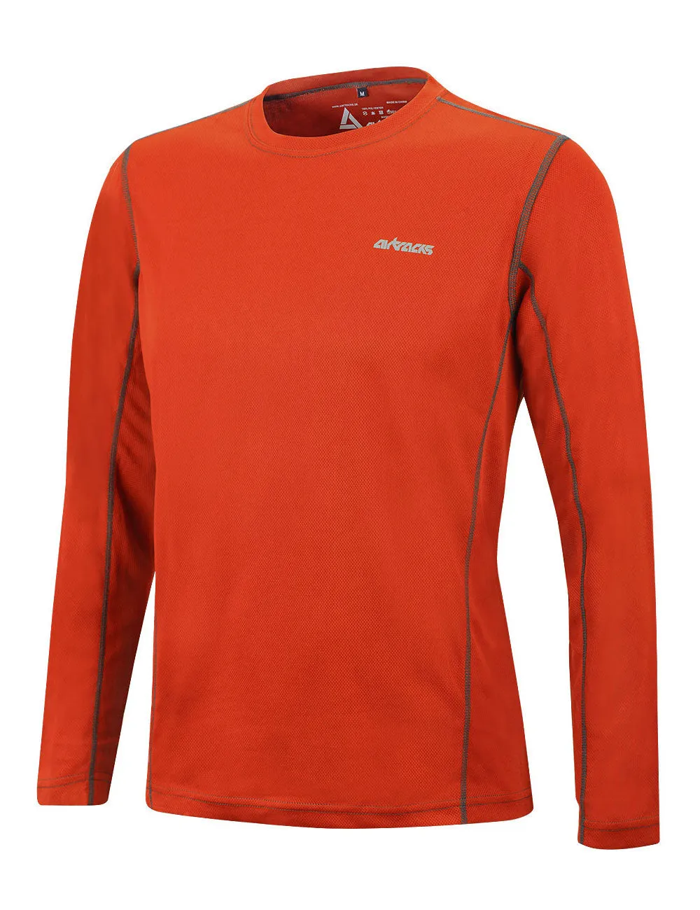 Funktions Laufshirt Langarm Pro Air Orange Setprodukt