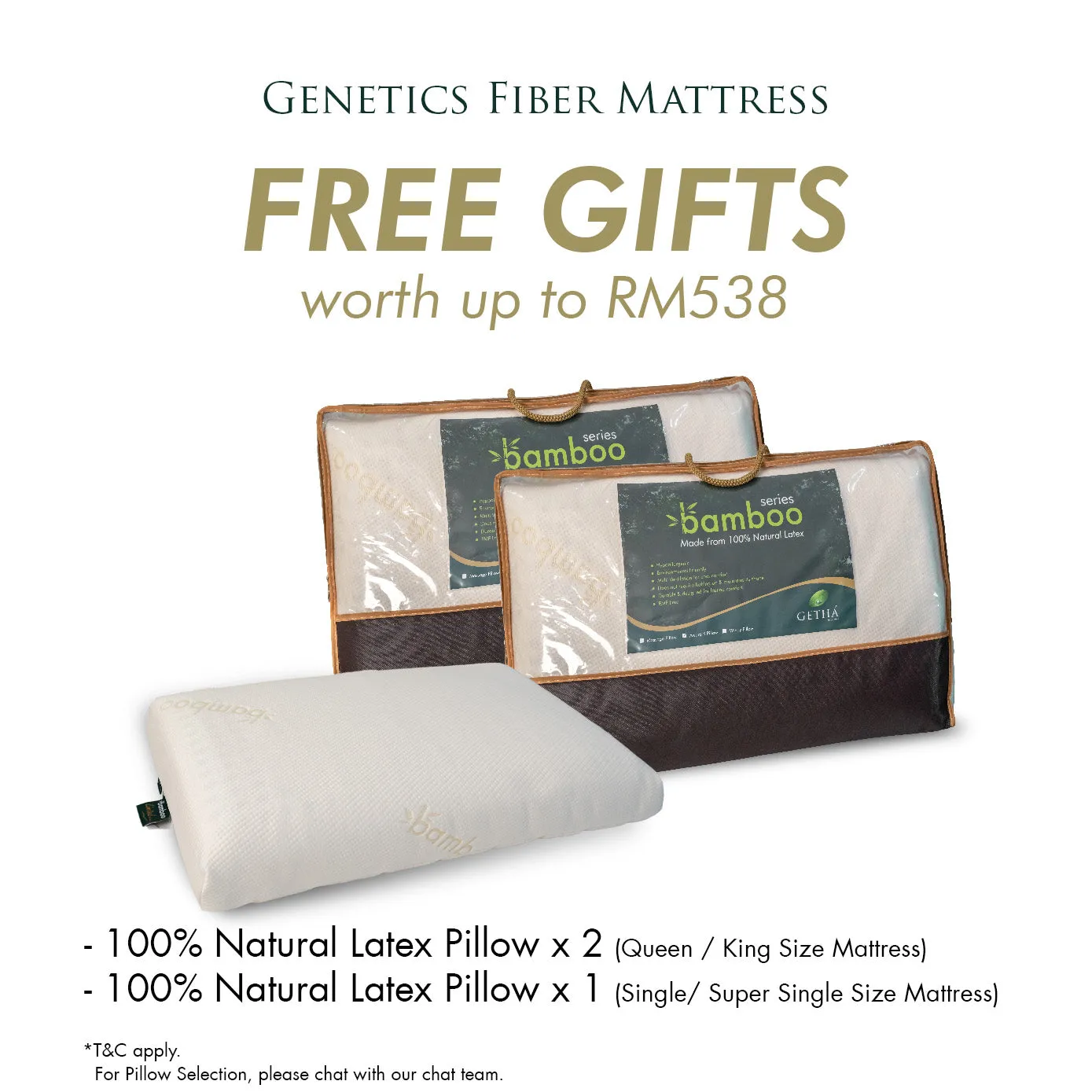 Genetics Fibre And Natural Latex Mattress