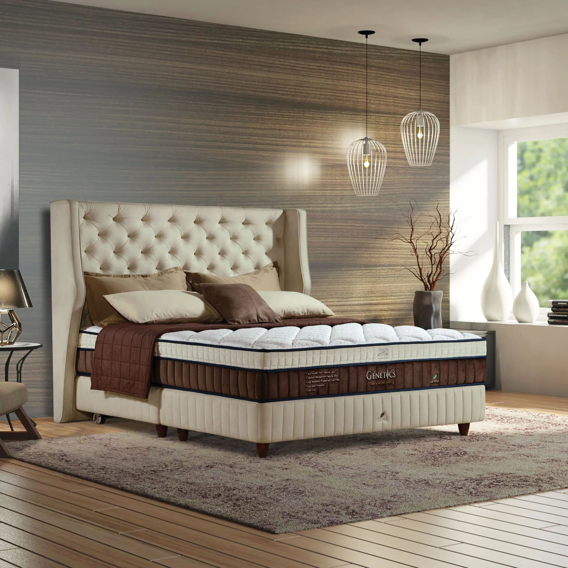 Genetics Fibre And Natural Latex Mattress