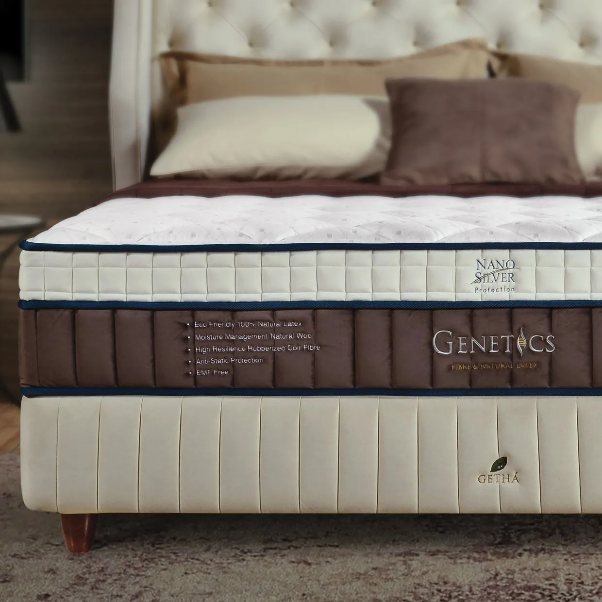 Genetics Fibre And Natural Latex Mattress