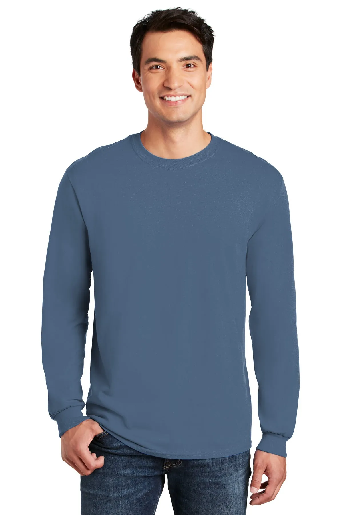 Gildan - Heavy Cotton™ 100% Cotton Long Sleeve T-Shirt. 5400