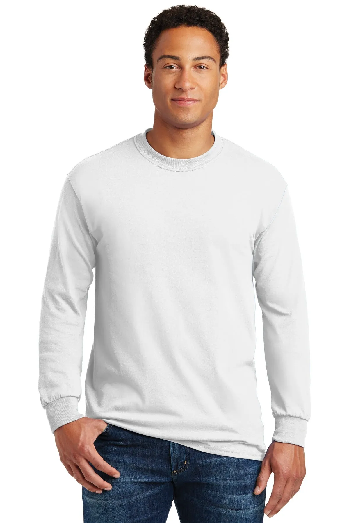 Gildan - Heavy Cotton™ 100% Cotton Long Sleeve T-Shirt. 5400