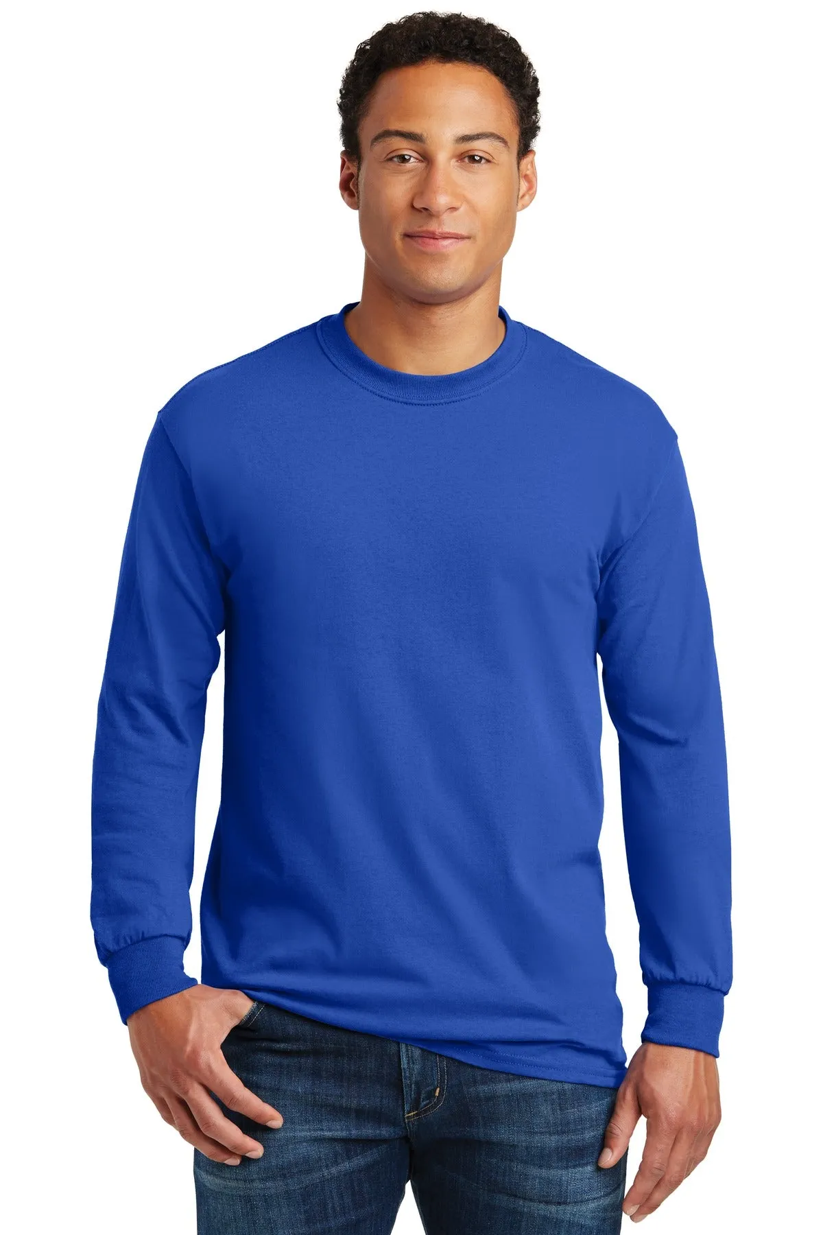 Gildan - Heavy Cotton™ 100% Cotton Long Sleeve T-Shirt. 5400