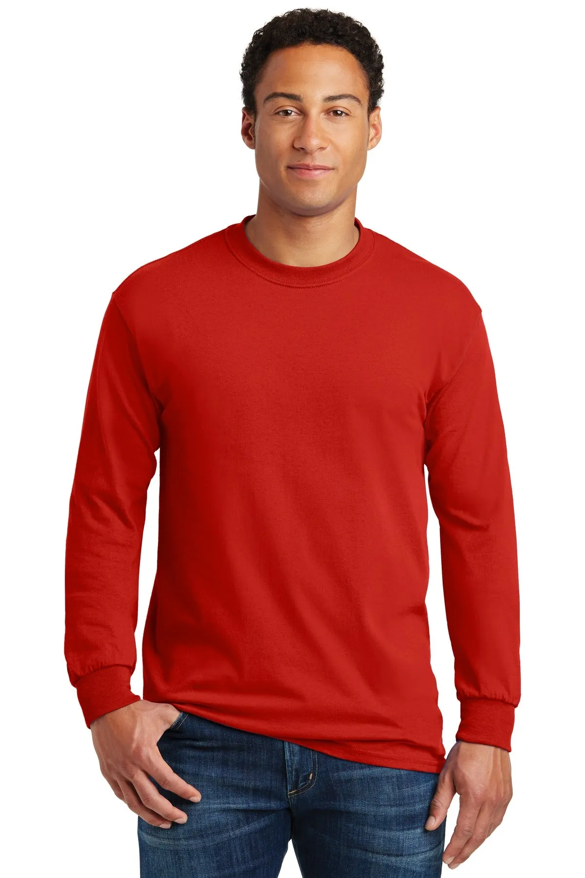 Gildan - Heavy Cotton™ 100% Cotton Long Sleeve T-Shirt. 5400