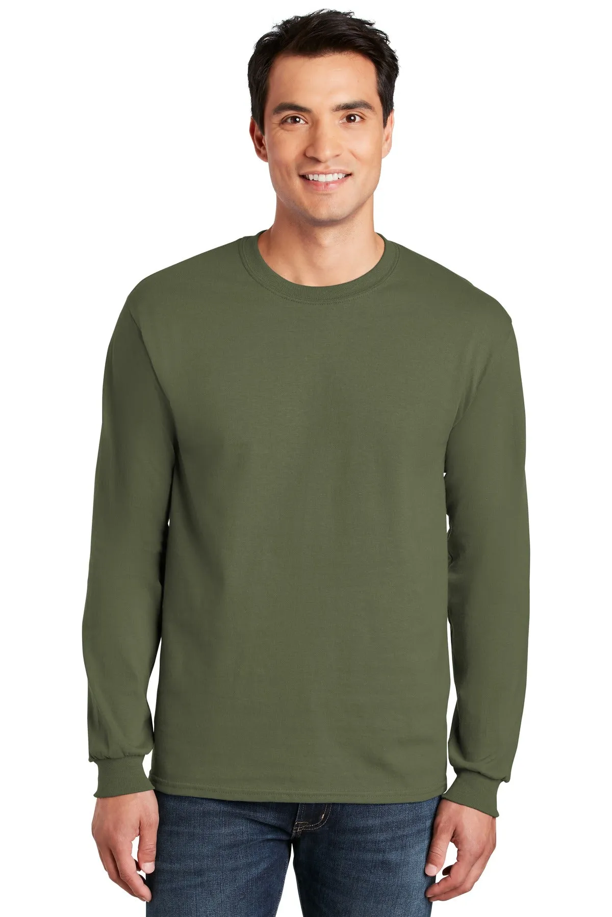 Gildan - Ultra Cotton 100% US Cotton Long Sleeve T-Shirt. G2400