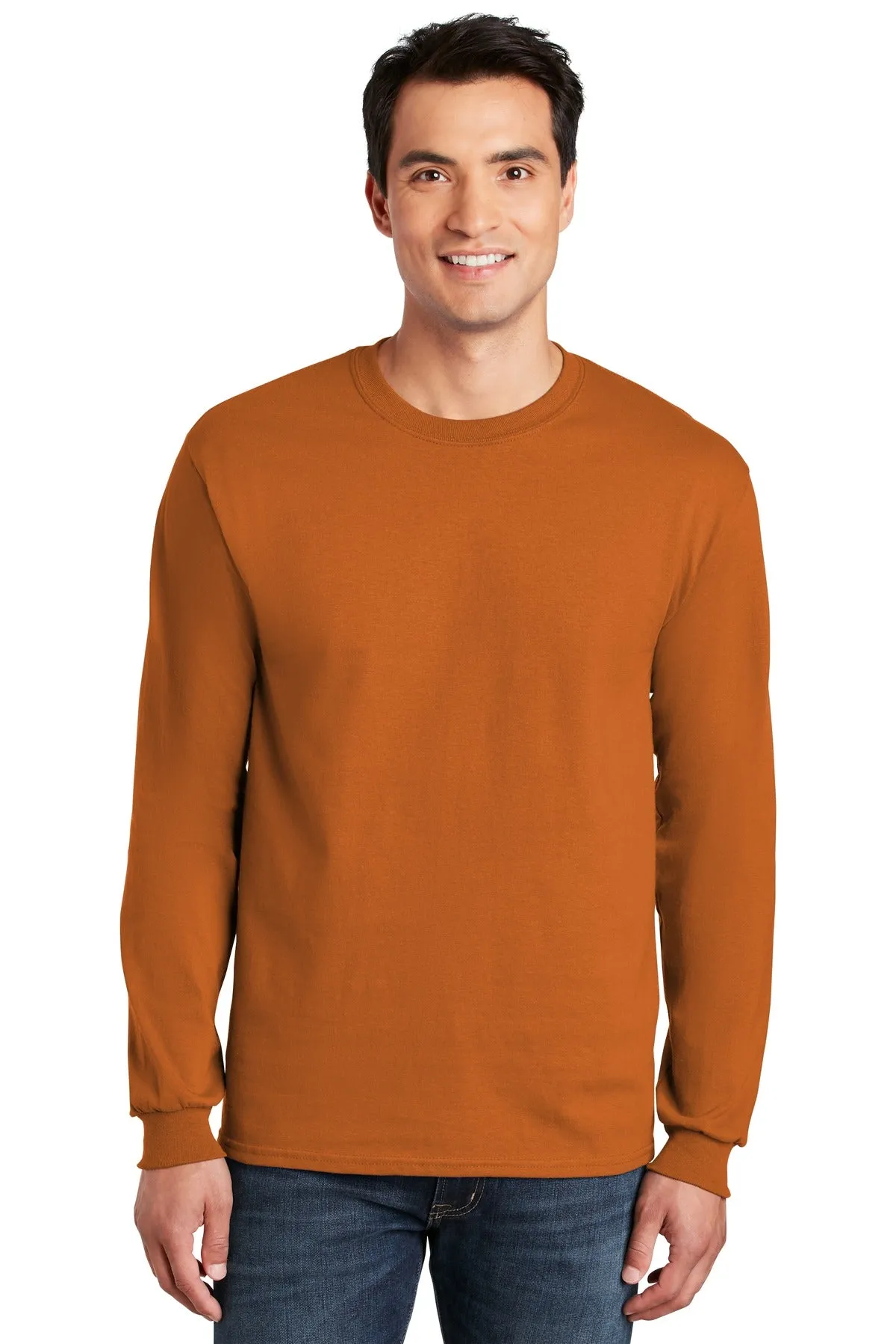 Gildan - Ultra Cotton 100% US Cotton Long Sleeve T-Shirt. G2400