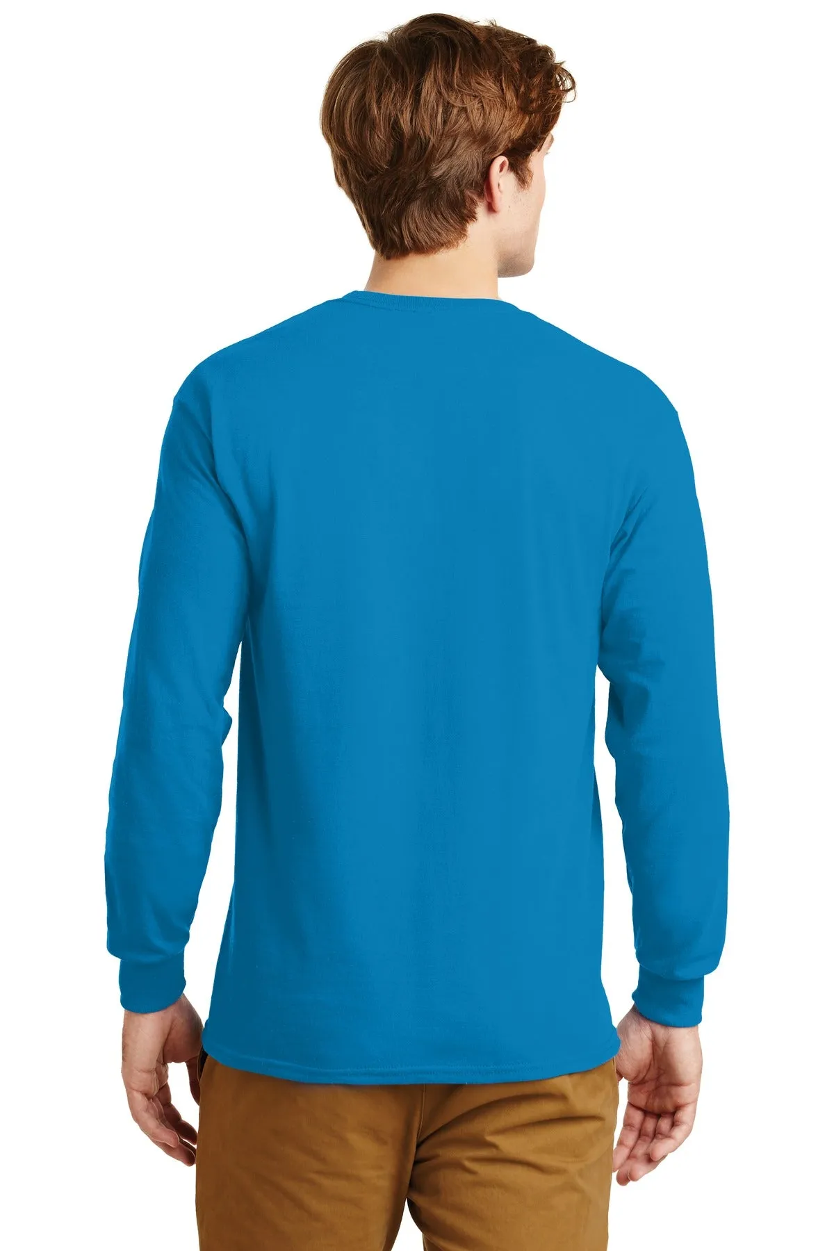 Gildan - Ultra Cotton 100% US Cotton Long Sleeve T-Shirt. G2400