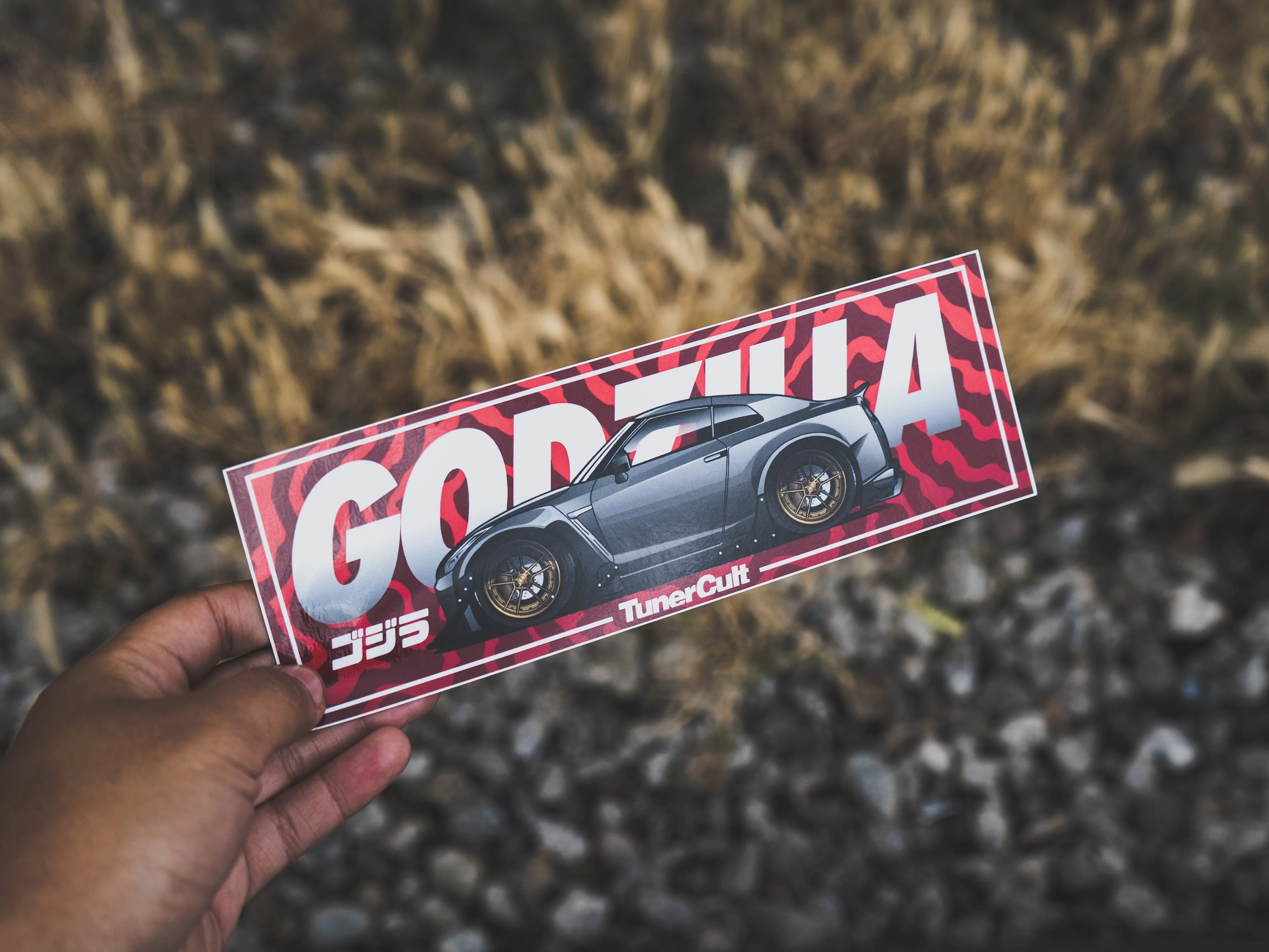 GODZILLA SLAP STICKER