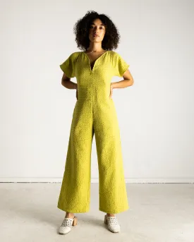 Heart Scoop Jumpsuit Citron | XS-3X - Available SS24