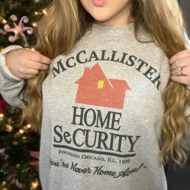 Home Security Retro Sweatshirt or T Shirt