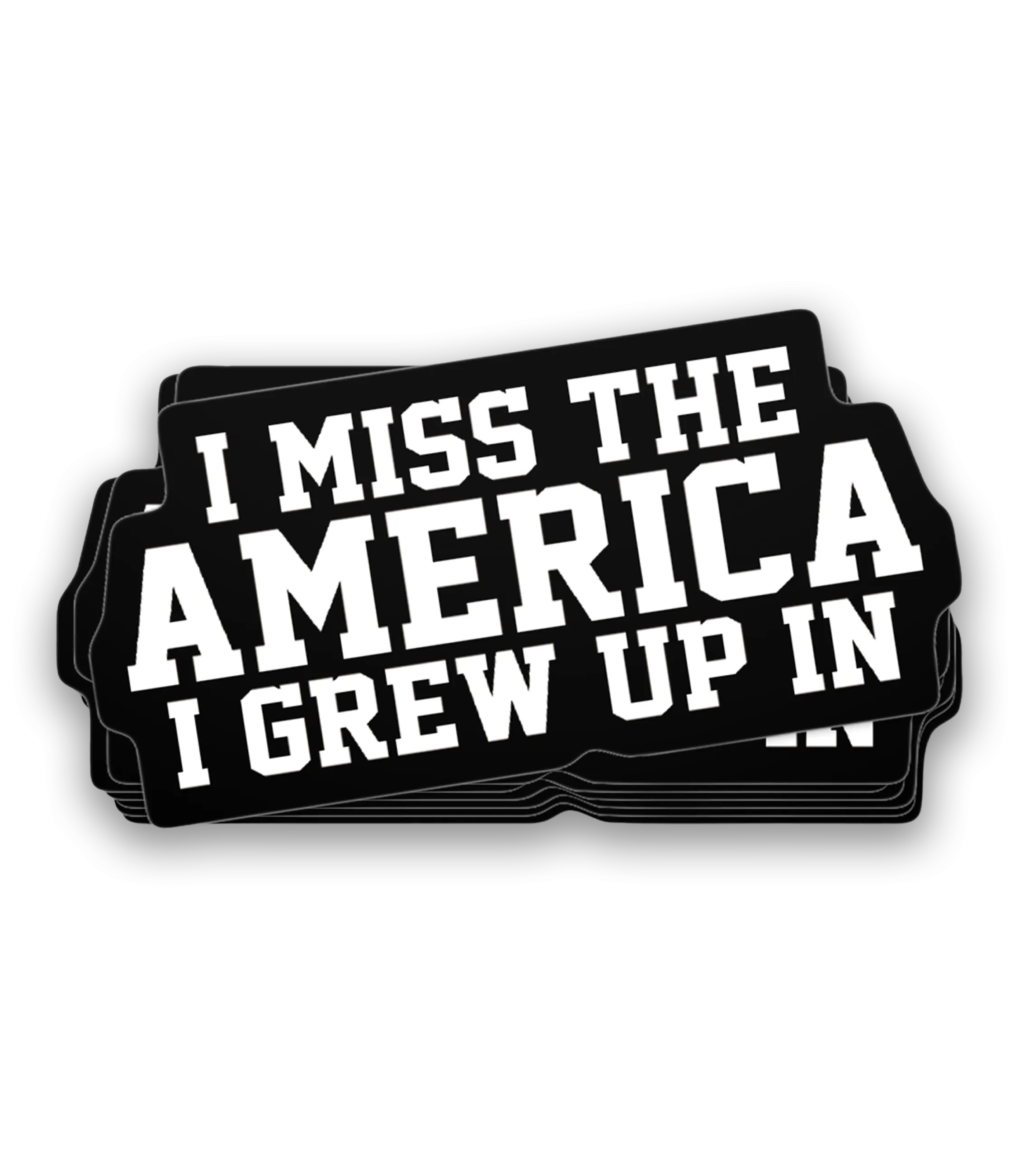 I Miss The America I Grew Up In Decal