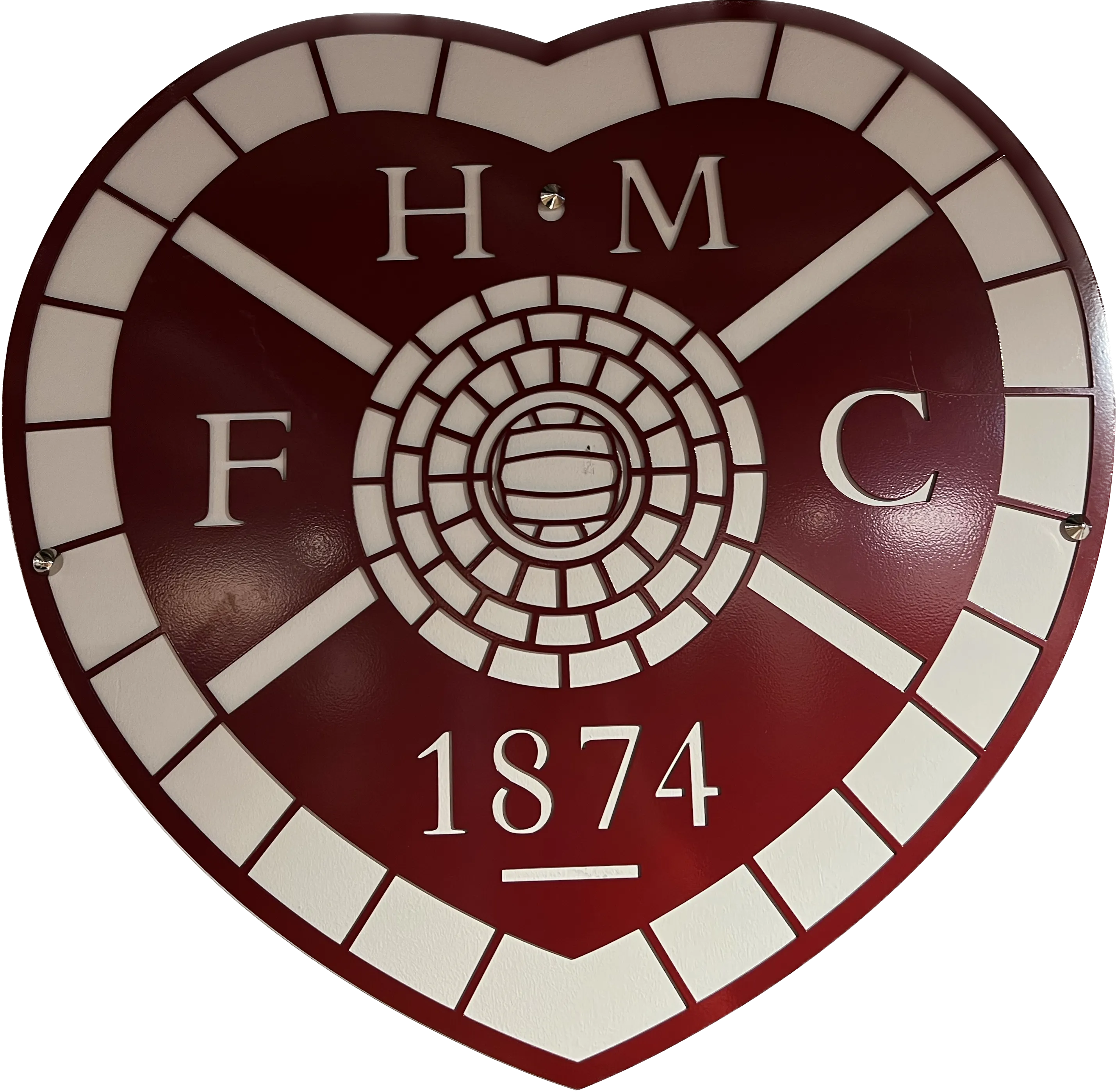 Indoor Metal Painted Crest 600mm