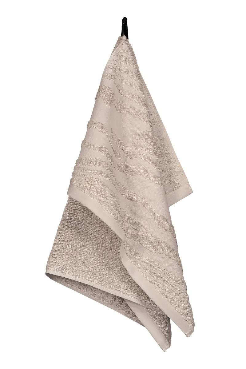 KAARNA hand towel in sand