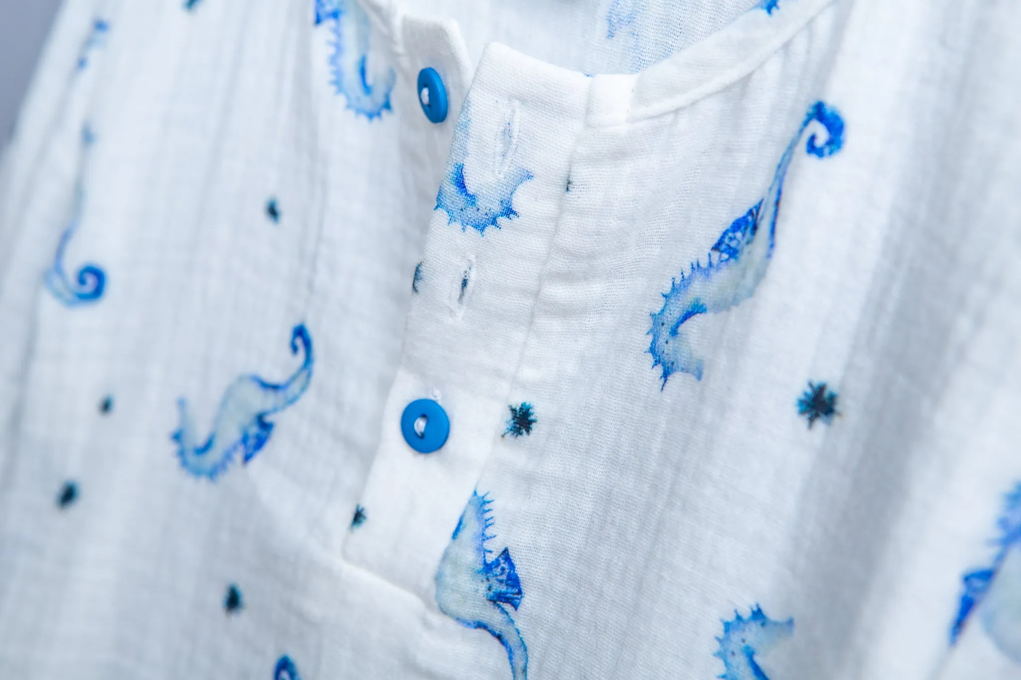 KARL - BOYS PYJAMA SEAHORSE PRINT