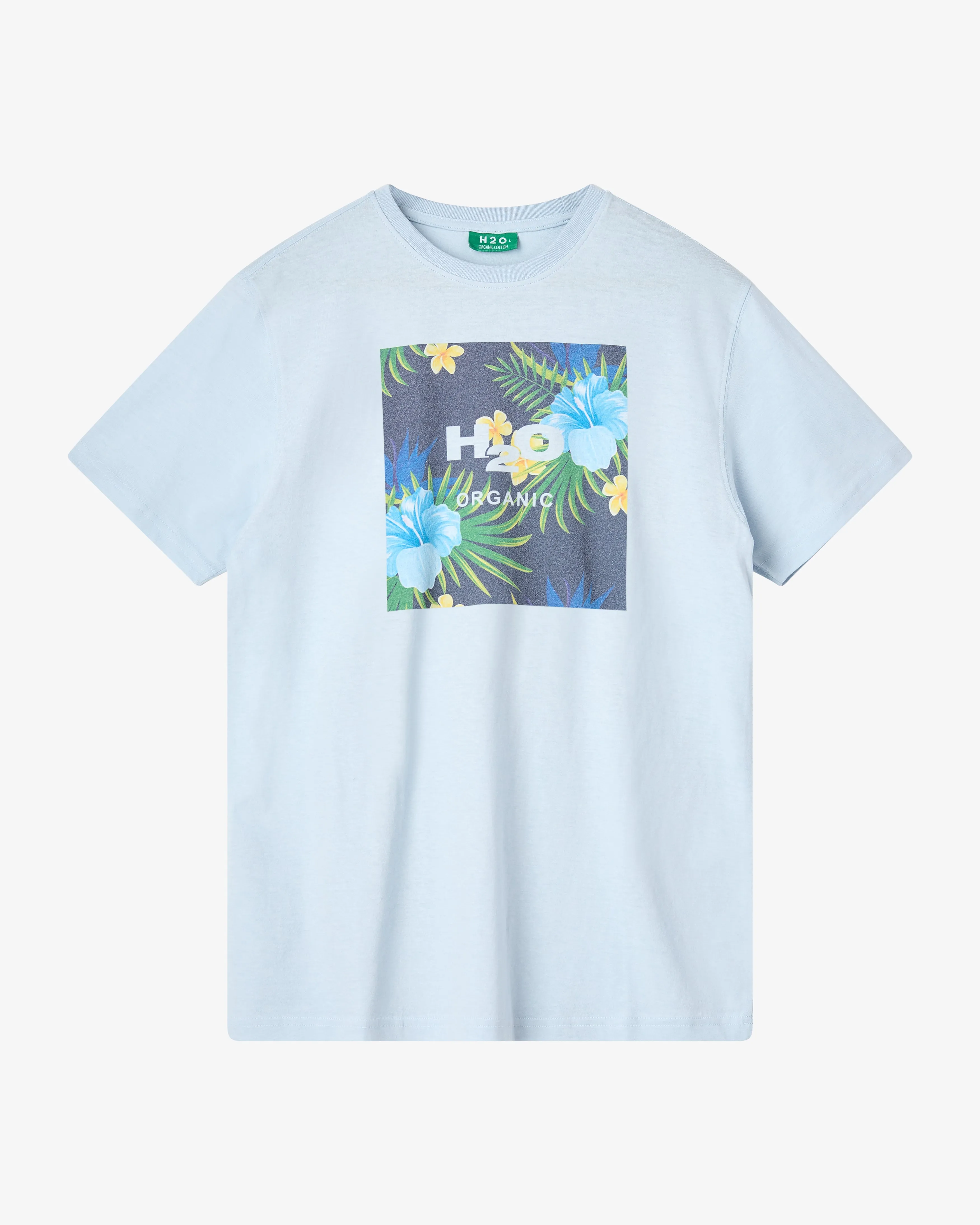 Key West Lyø Tee - Ice Blue