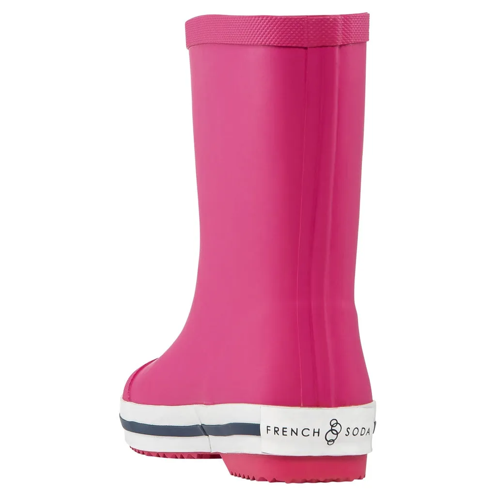 Kids' Rubber Gumboot - Pink