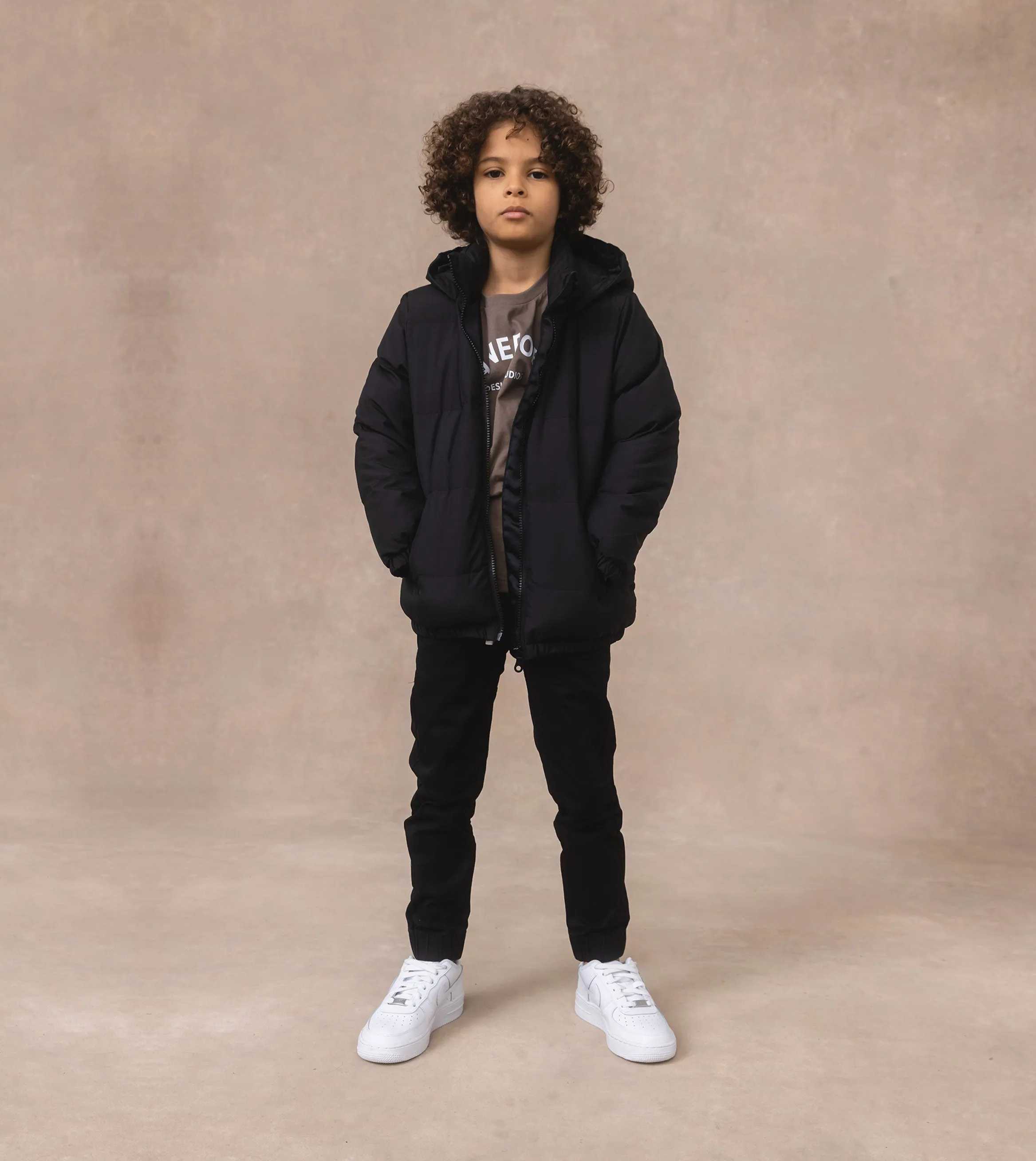 Kids Smallshot LT Jogger GD Black