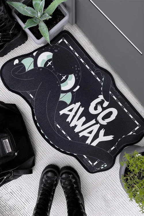 Killstar Go Away Doormat Cthulhu